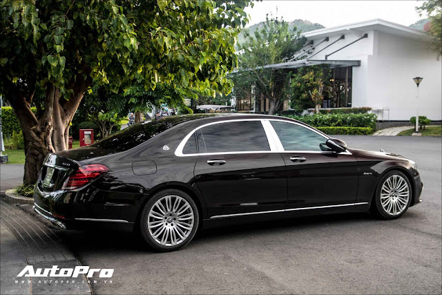 Cận cảnh Mercedes Maybach S450 giá hơn 7 tỷ đồng mới tậu của trưởng đoàn Car Passion 2019