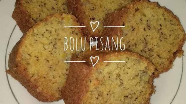 Cara Membuat Bolu Pisang Super Irit Cukup 1 Telur Aja