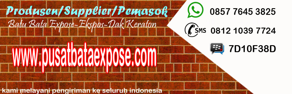 Jual Bata Expose Plered || HP.0812 1039 7724