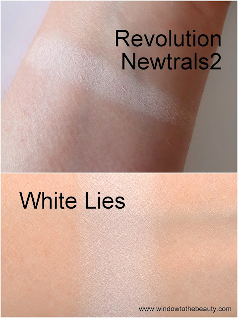 Makeup Geek White Lies dupes