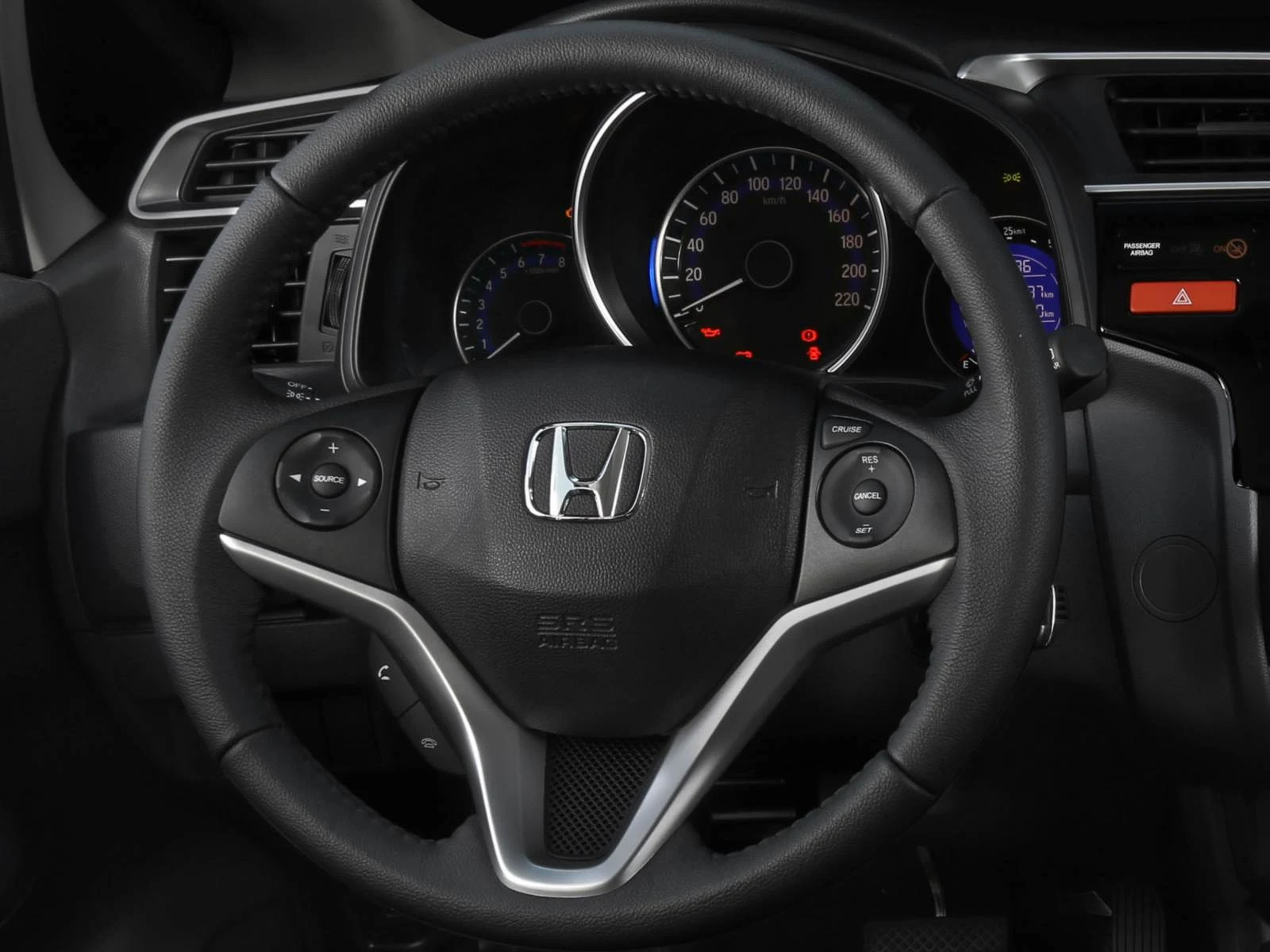 Novo Honda Fit 2015 - painel de instrumentos