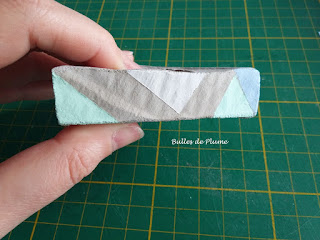 Bulles de Plume - DIY Pot béton triangle