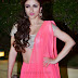 Actress Soha Ali Khan in pink lehenga