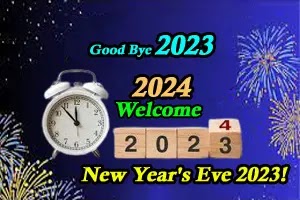 New Year's Eve 2023! Happy New Year, 2024!