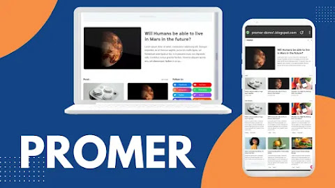 Promer premium blogger template download 