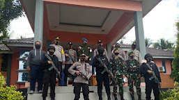  Sinergitas TNI-Polri di Kabupaten Banggai Tingkatkan Patroli Gabungan Jelang Voting Day
