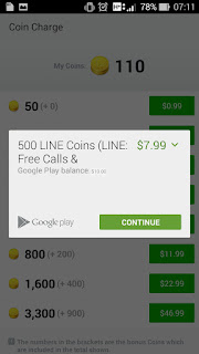 pembelian coin line gratis