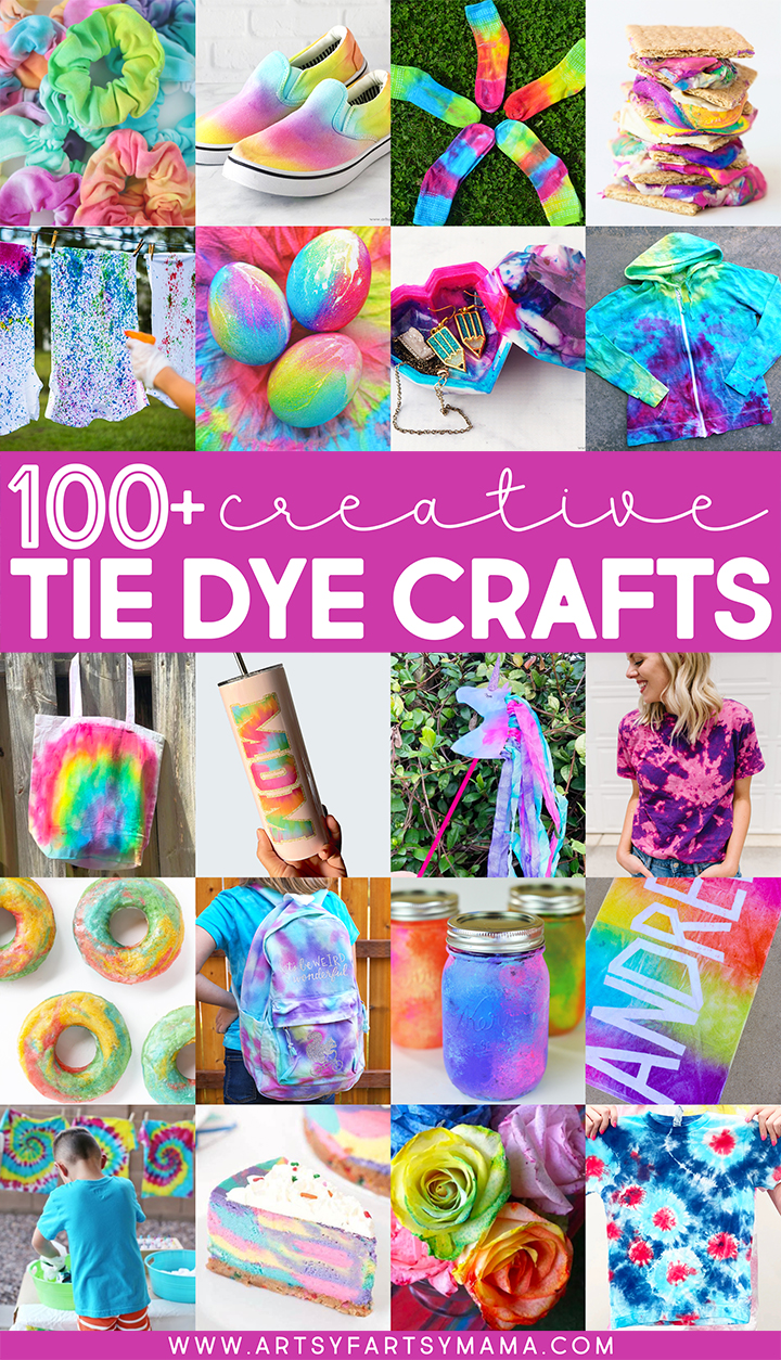 100+ Creative Tie-Dye Crafts