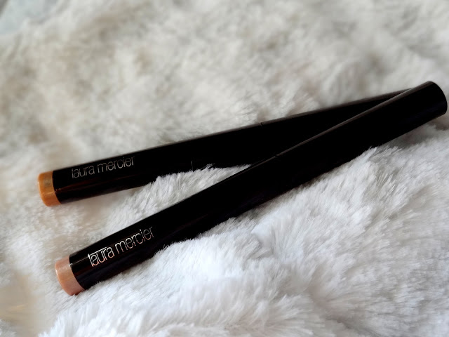 Laura Mercier Caviar Stick Eye Colours in Copper and Grey Pearl Review, Photos, Swatches