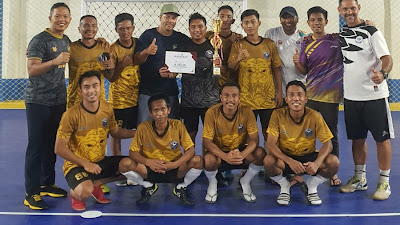 Tim Futsal WBP Lapastik Bangli Raih Juara III Dalam Turnamen Futsal True Freedom Cup 2023