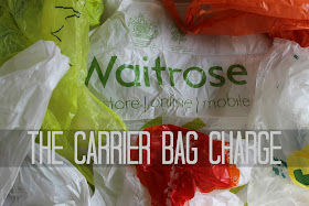 Carrier bag charge tax England Defra plastice single use