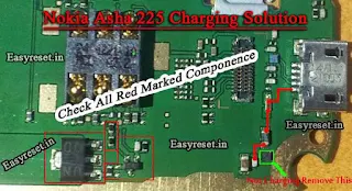 Nokia Asha 225 dual sim Not Charging