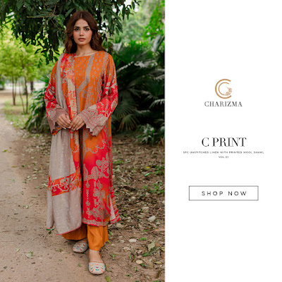 Fall Winter Collection By Charizma | New 3 Piece Suits | Pakistani Dress Designs