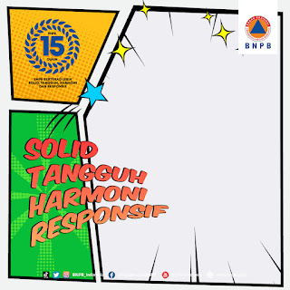 √Twibbon HUT BNPB ke-15 Tahun 2023