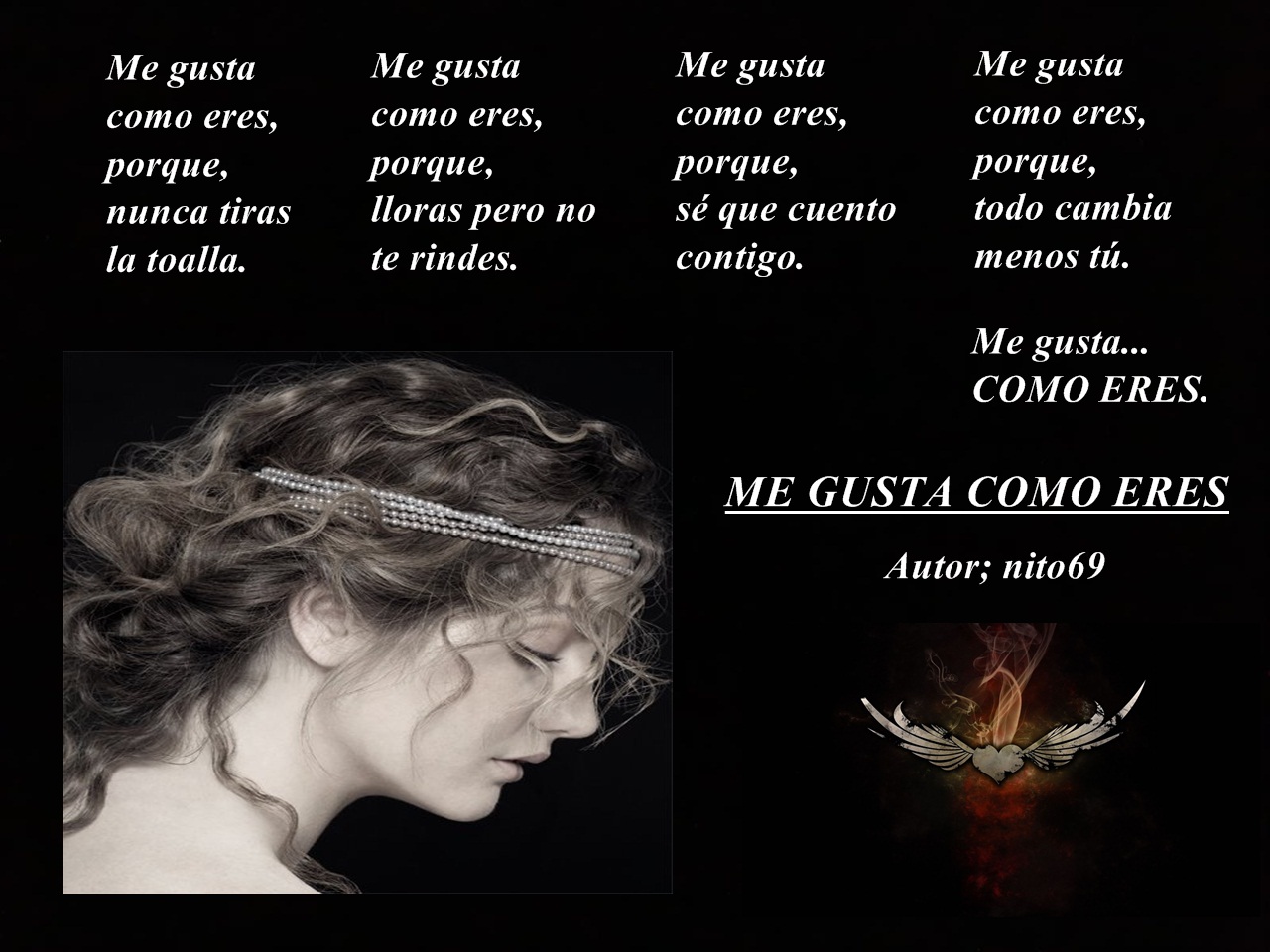 ME GUSTA COMO ERES