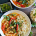 RED CURRY CHICKEN WITH VEGETABLES