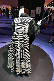 Cruella de Vil 101 Dalmatians zebra costume back