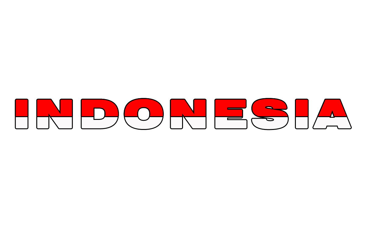 Cara Membuat Efek Tulisan Indonesia Merah Putih di 