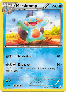 Marshtomp Primal Clash Pokemon Card