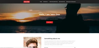 onejob blogger template