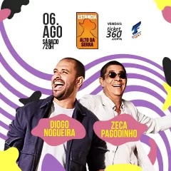 06/08/2022 Shows de Diogo Nogueira e Zeca Pagodinho em São Bernardo [Estância Alto da Serra] 
