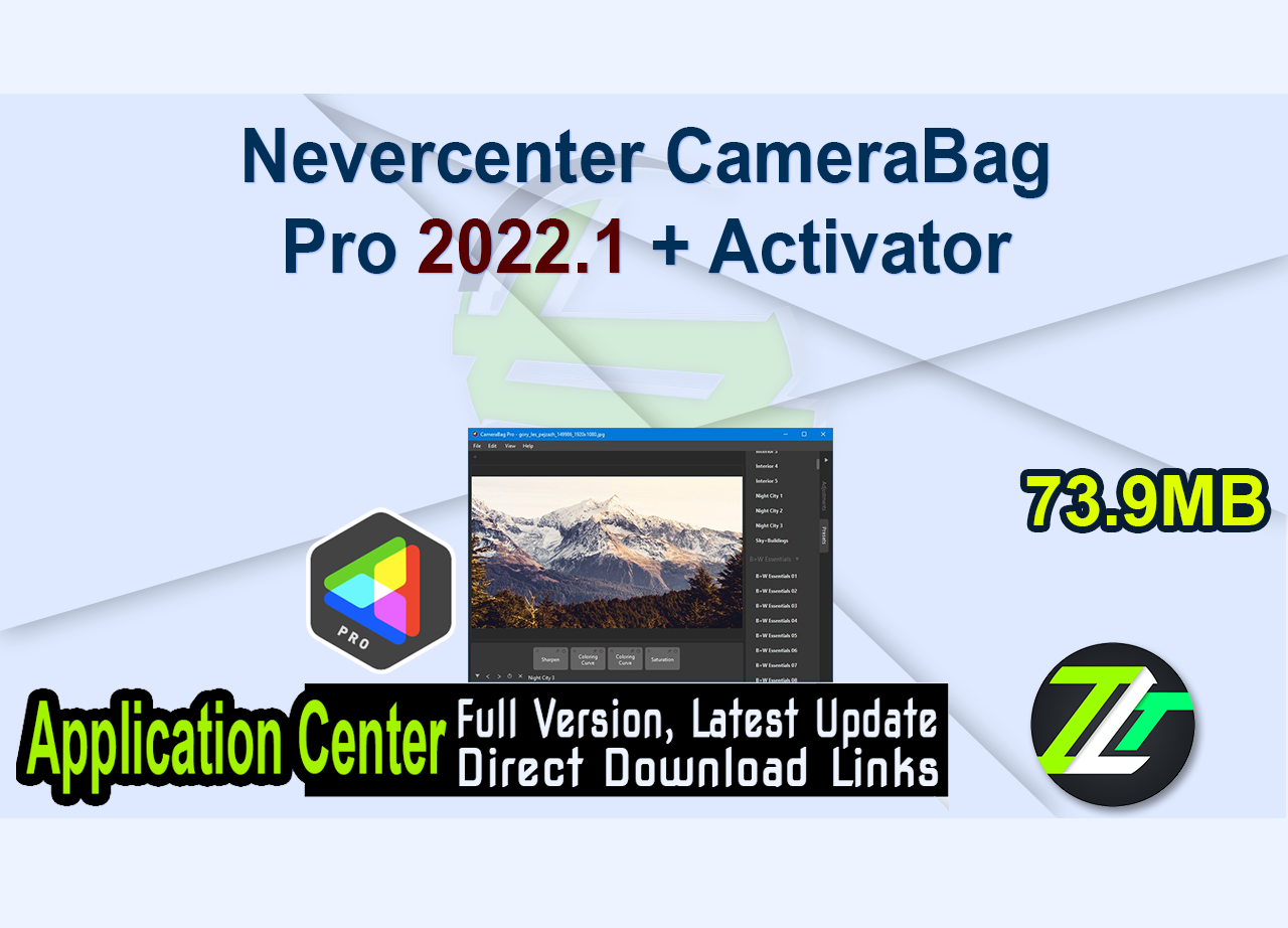 Nevercenter CameraBag Pro 2022.1 + Activator