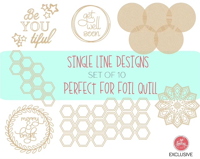 foil quil, foil quill silhouette, foil quill designs, Silhouette SVG, Cricut SVG