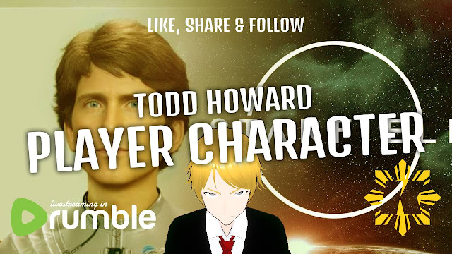 Starfield, Todd Howard, A Playable Character