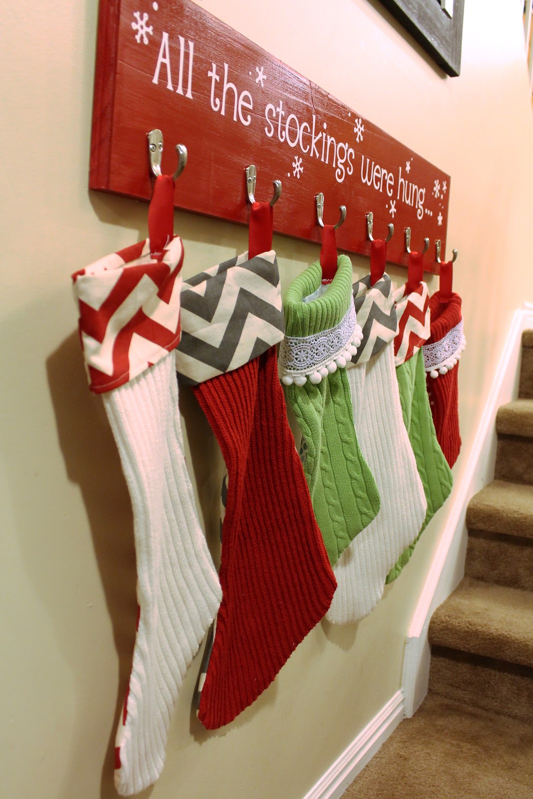 DIY Stockings from thrift store sweaters! - Find it, Make it, Love it