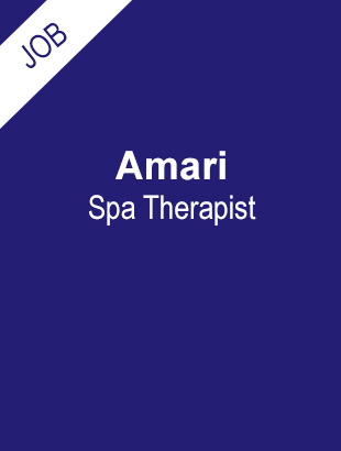 Spa therapist (Female) job