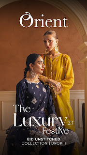 Orient Luxury Festive Eid Unstitched Collection 2023