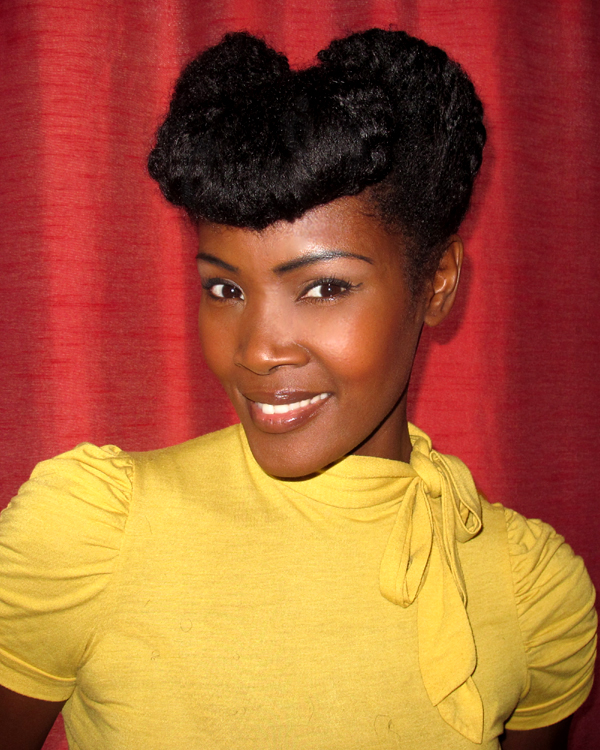 Retro Natural Hairstyles