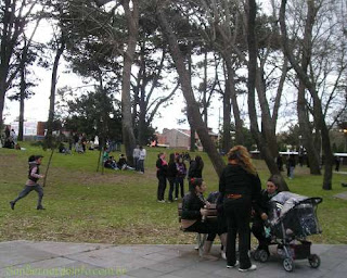 Primavera en la Plaza del Sol y la Familia