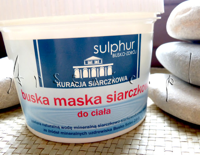 Buska maska siarczkowa z Sulphur Busko-Zdrój