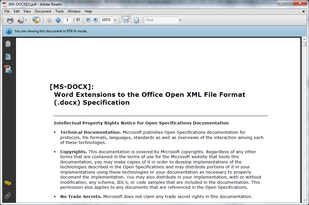 MS-PST file format specification released. Yep, the full and complete 
