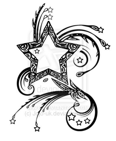 Tattoos Stars on Stars Tattoos Designs Part 1 Stars Tattoos Designs Part 1