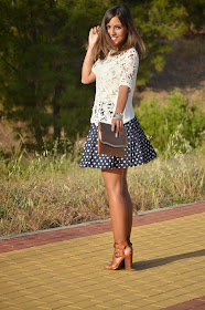 street style style fashion ootd cristina style fashion blogger malagueña blogger malagueña outfit look zara chic casual summer moda mood trend love girl me inspiration plaid skirt beauty styles stylish lovely nice 