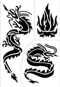 Tattoo Stencil Designs 1