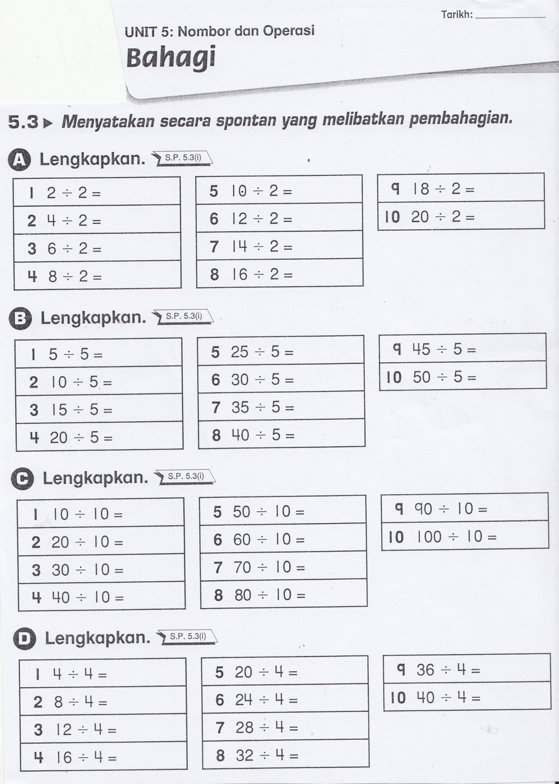 Belajar Matematik dengan seronok