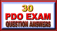 PDO EXAM QUESTION ANSWERS