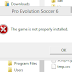 Cara memperbaiki Pes6 "The Game is Not Installed Properly"