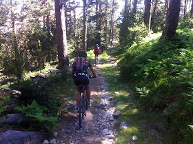 Unas fotos de nuestra ruta por el Carril del Gallo y el Eresma - Julio 2013