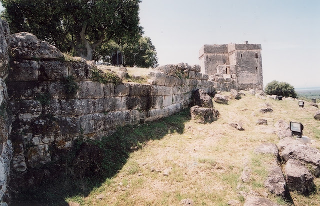 Τμήμα της αρχαίας οχύρωσης