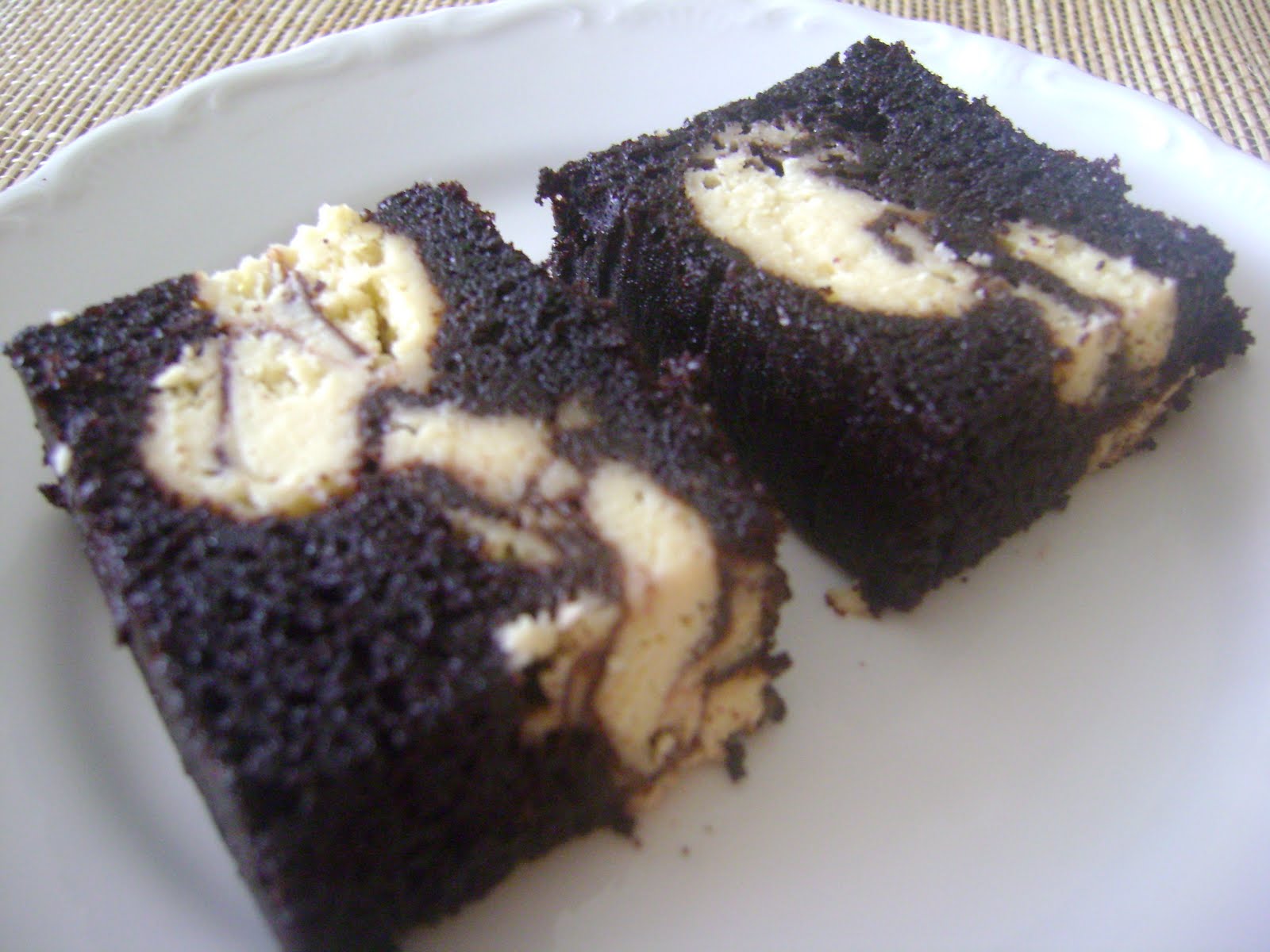 CORETAN DARI DAPUR: Marble Chocolate Cheese Cake