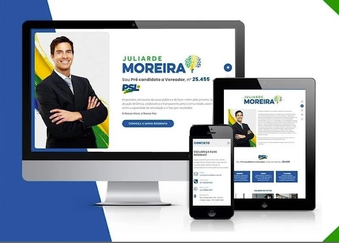 Site Para Vereadores E Prefeitos Com Painel Administrativo