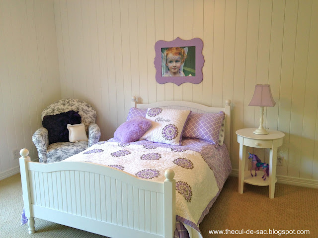 the cul-de-sac: Girl's Bedroom Transformation, Part I