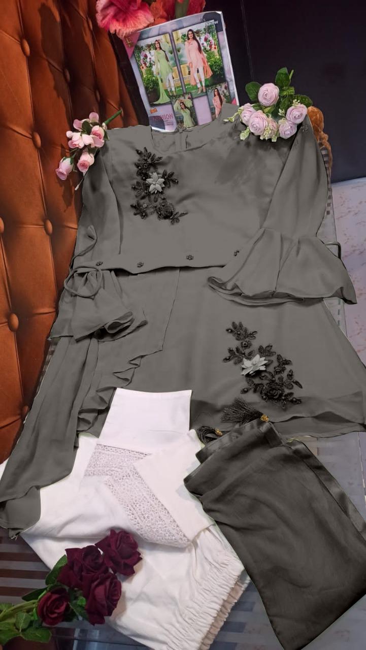 Fatima Studio F 101 Readymade Pant Style Dress Catalog Lowest Price