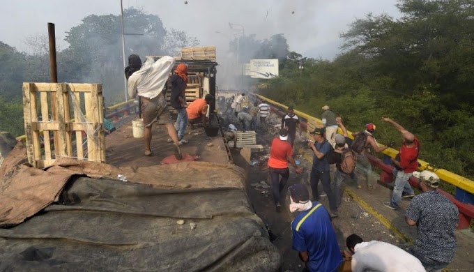 Al menos 285 heridos tras disturbios en principal frontera entre Colombia y Venezuela