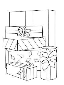 Coloring Pages Christmas Presents