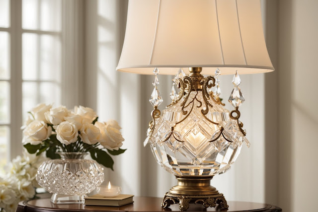 The Endless Appeal of Crystal Table Lamps